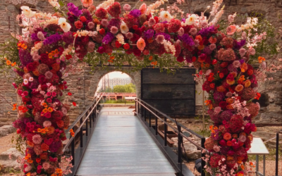 Beyond the Farm: Vibrant Wedding Florals for Your Off-Site Celebration